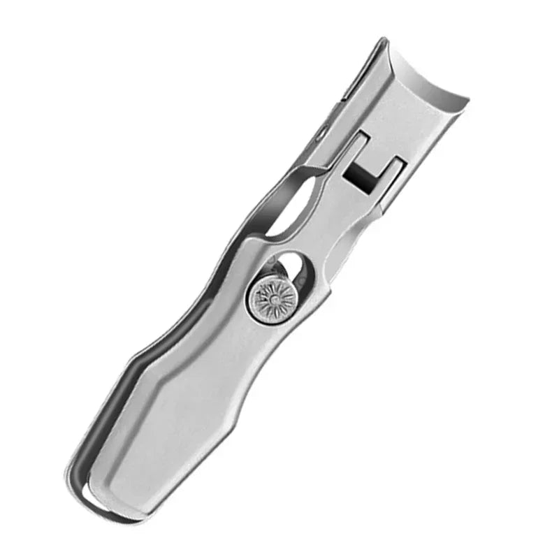 Anti-Splash Nail Clippers Curved Large Opening Thick Toenail Clippers Diagonal Pliers Nail Scissors Household Manicure Tools