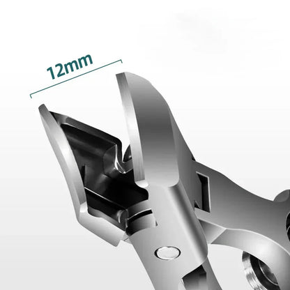 Anti-Splash Nail Clippers Curved Large Opening Thick Toenail Clippers Diagonal Pliers Nail Scissors Household Manicure Tools