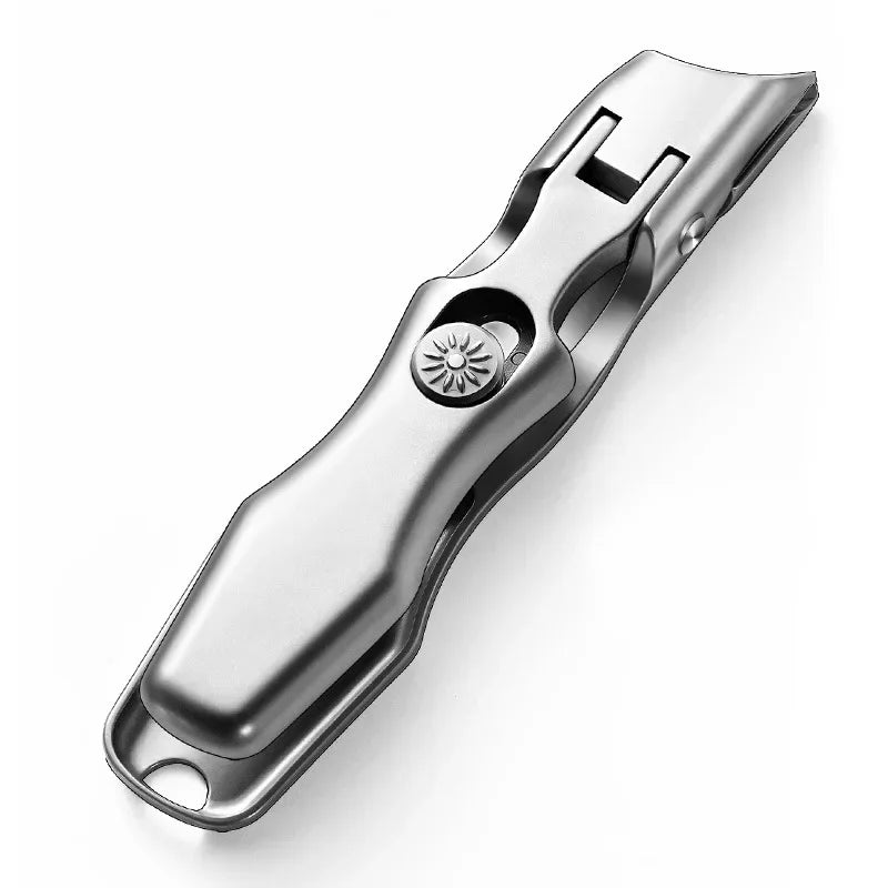 Anti-Splash Nail Clippers Curved Large Opening Thick Toenail Clippers Diagonal Pliers Nail Scissors Household Manicure Tools